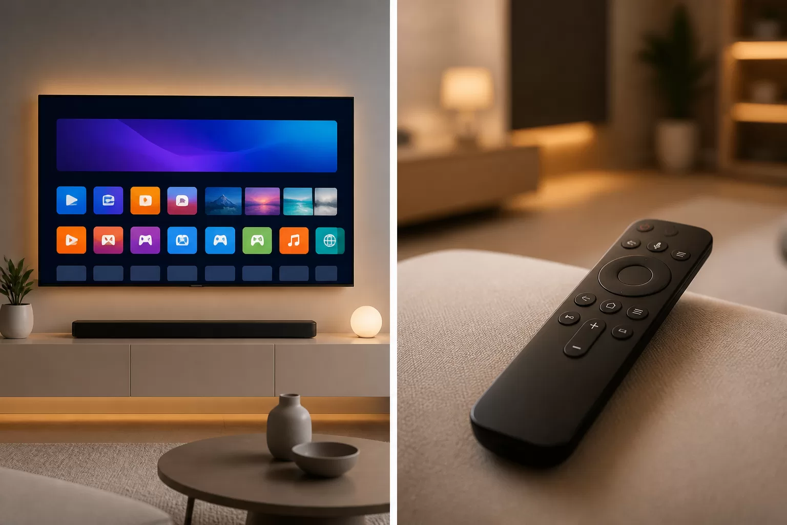 Kuo skiriasi smart tv nuo android tv