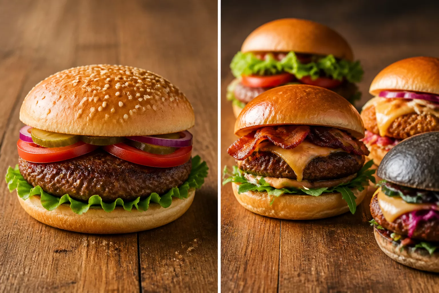 Kuo skiriasi hamburgeris nuo burgerio