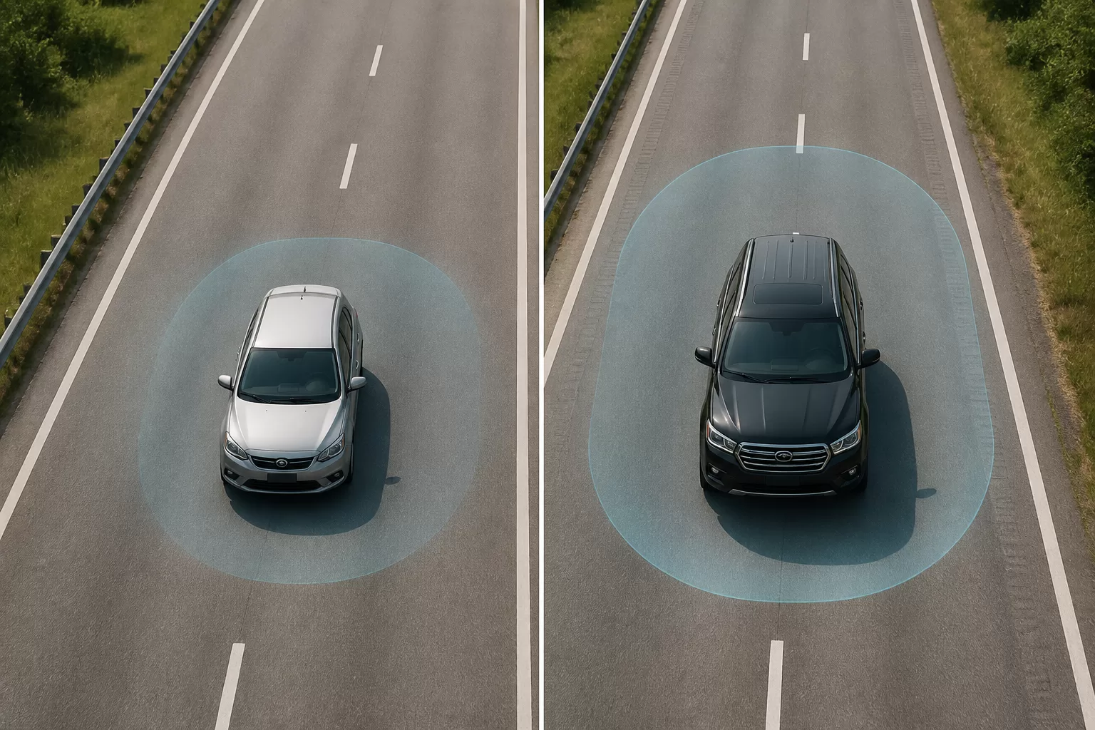 Kuo skiriasi automobilio plotis nuo dinaminio gabarito
