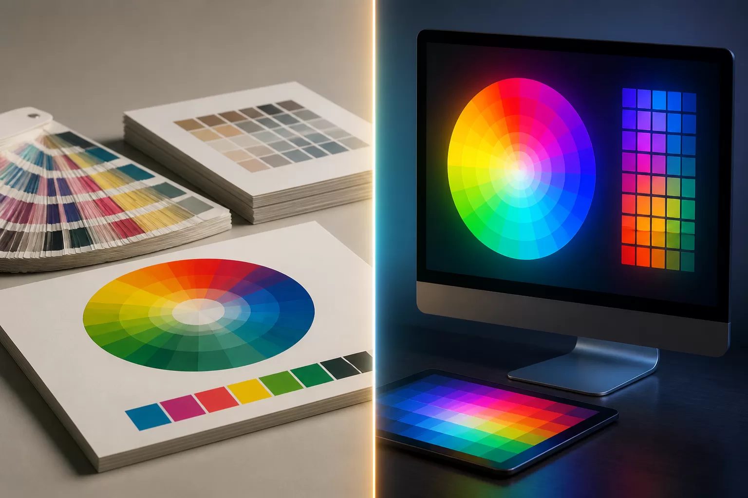 Kuo skiriasi cmyk nuo rgb