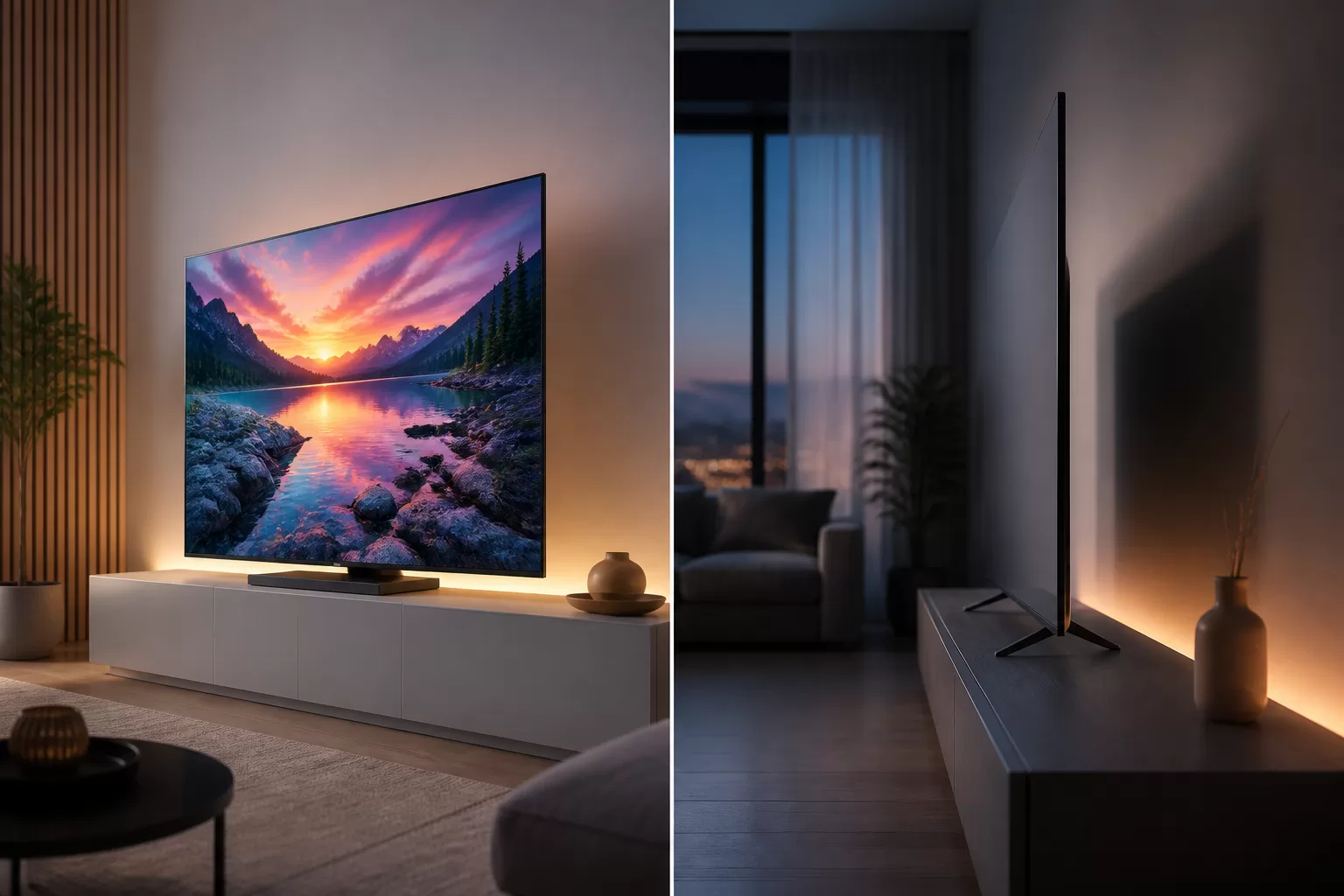Kuo skiriasi lcd televizoriai nuo led televizorių