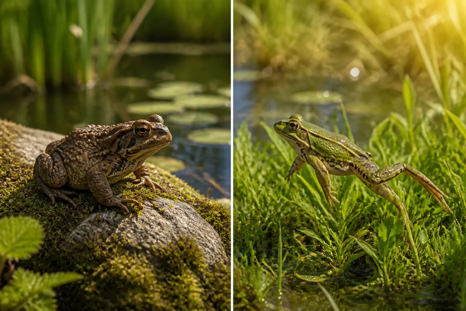 Kuo skiriasi varlė nuo rupūžės