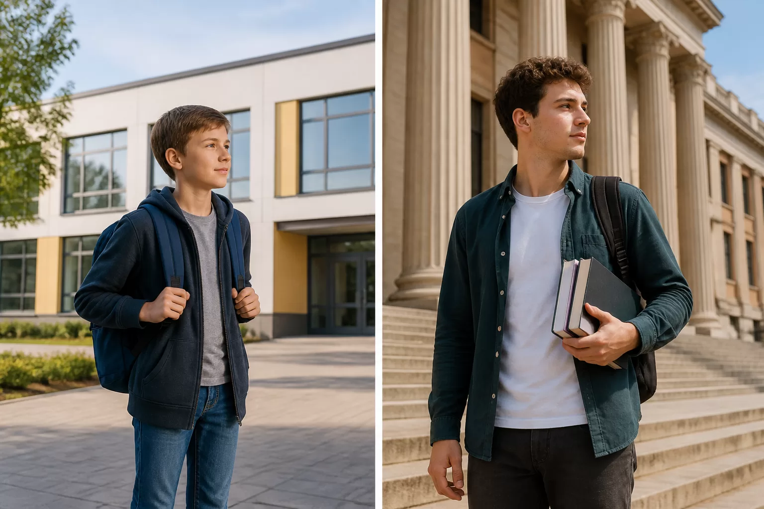 Kuo skiriasi mokinys nuo studento