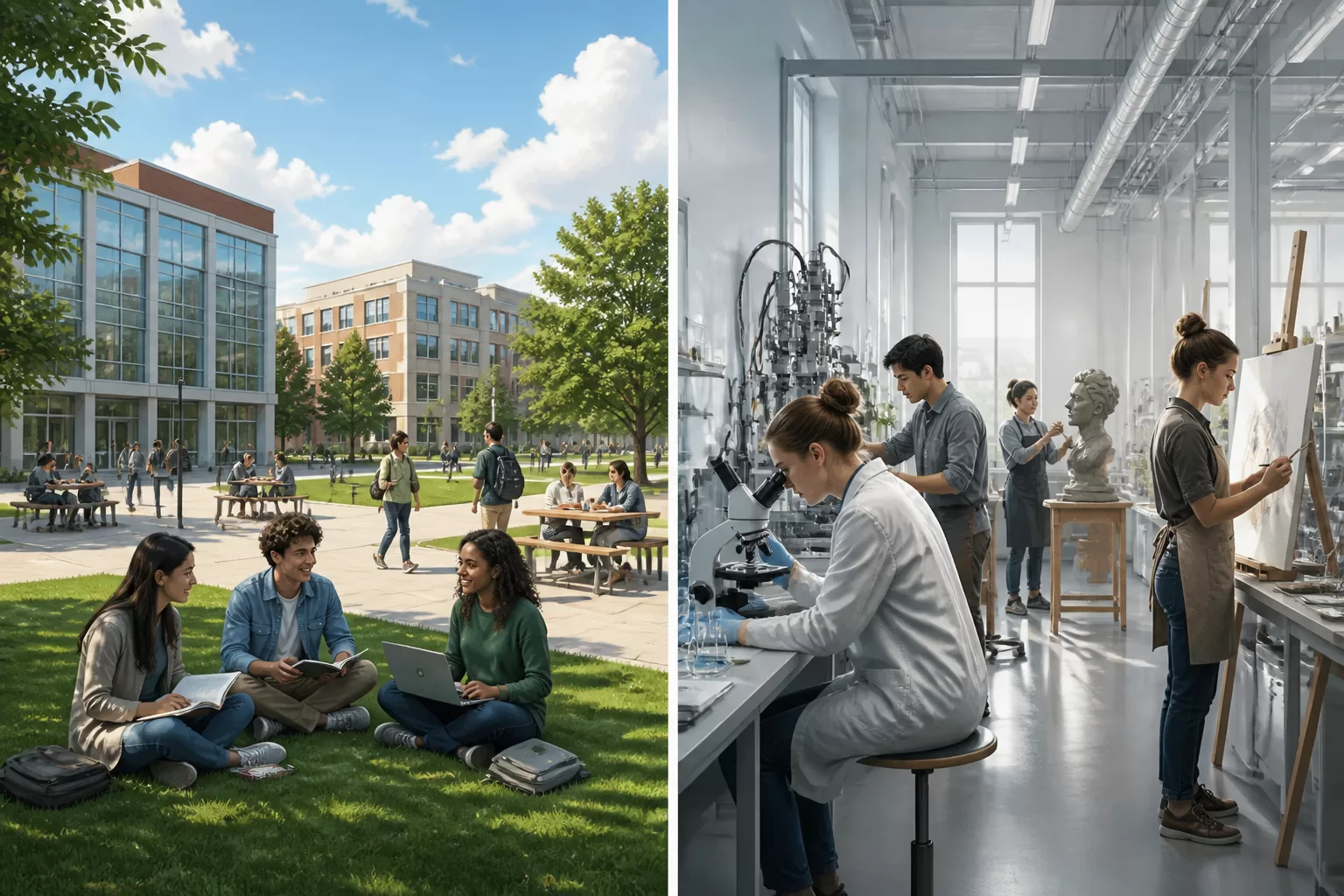 Kuo skiriasi akademija nuo universiteto