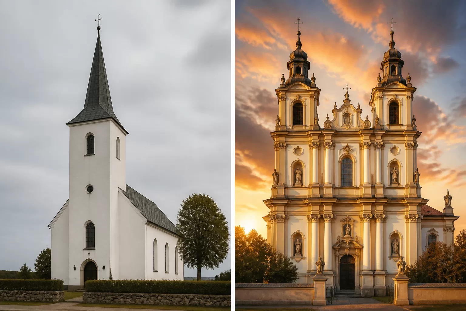 Kuo skiriasi liuteronai nuo katalikų