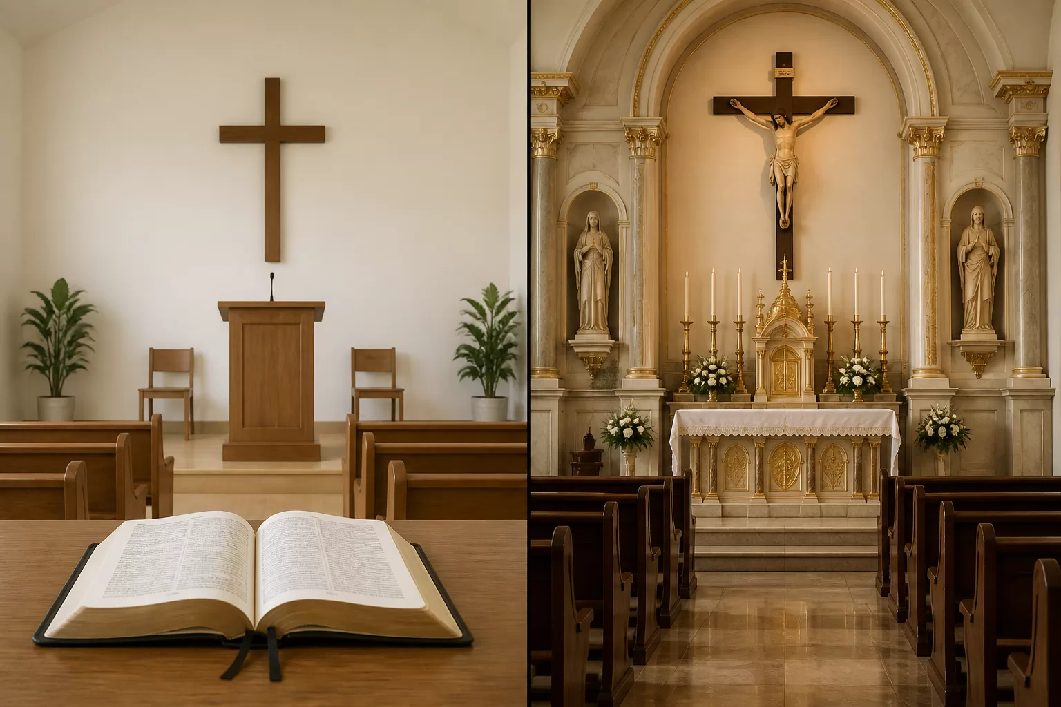 Kuo skiriasi baptistai nuo katalikų