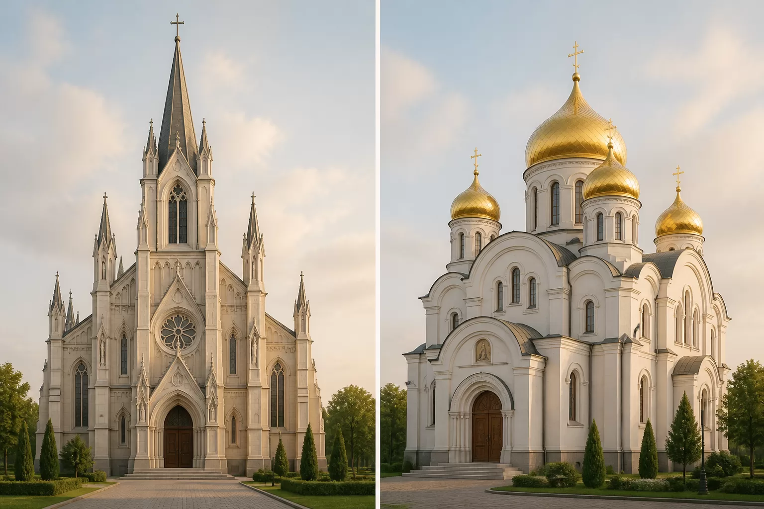 Kuo skiriasi katalikai nuo stačiatikių