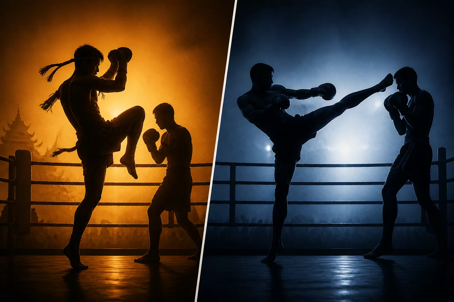 Kuo skiriasi muay thai nuo kikbokso