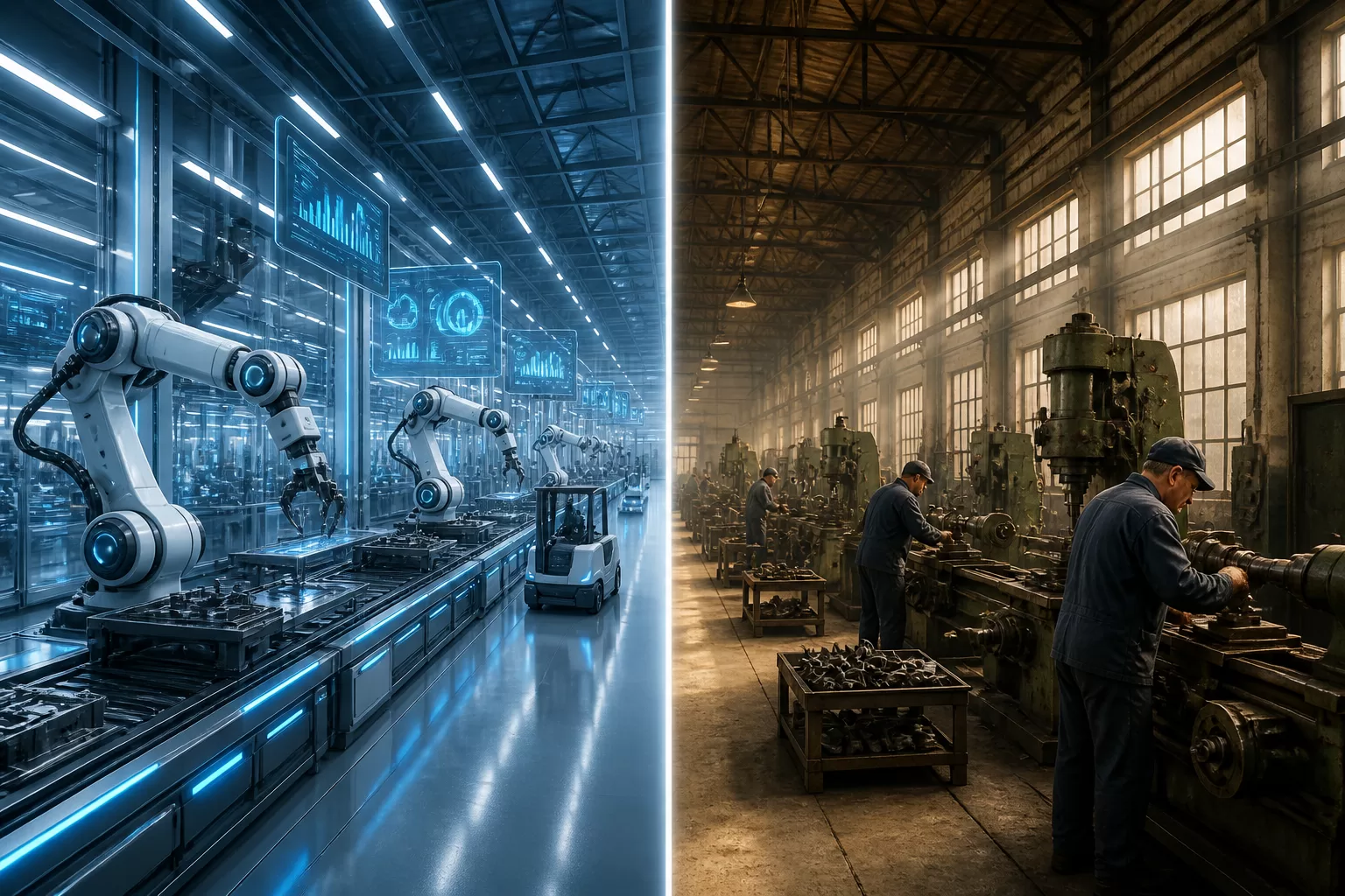 Aukštųjų technologijų pramonė ir tradicinė pramonė