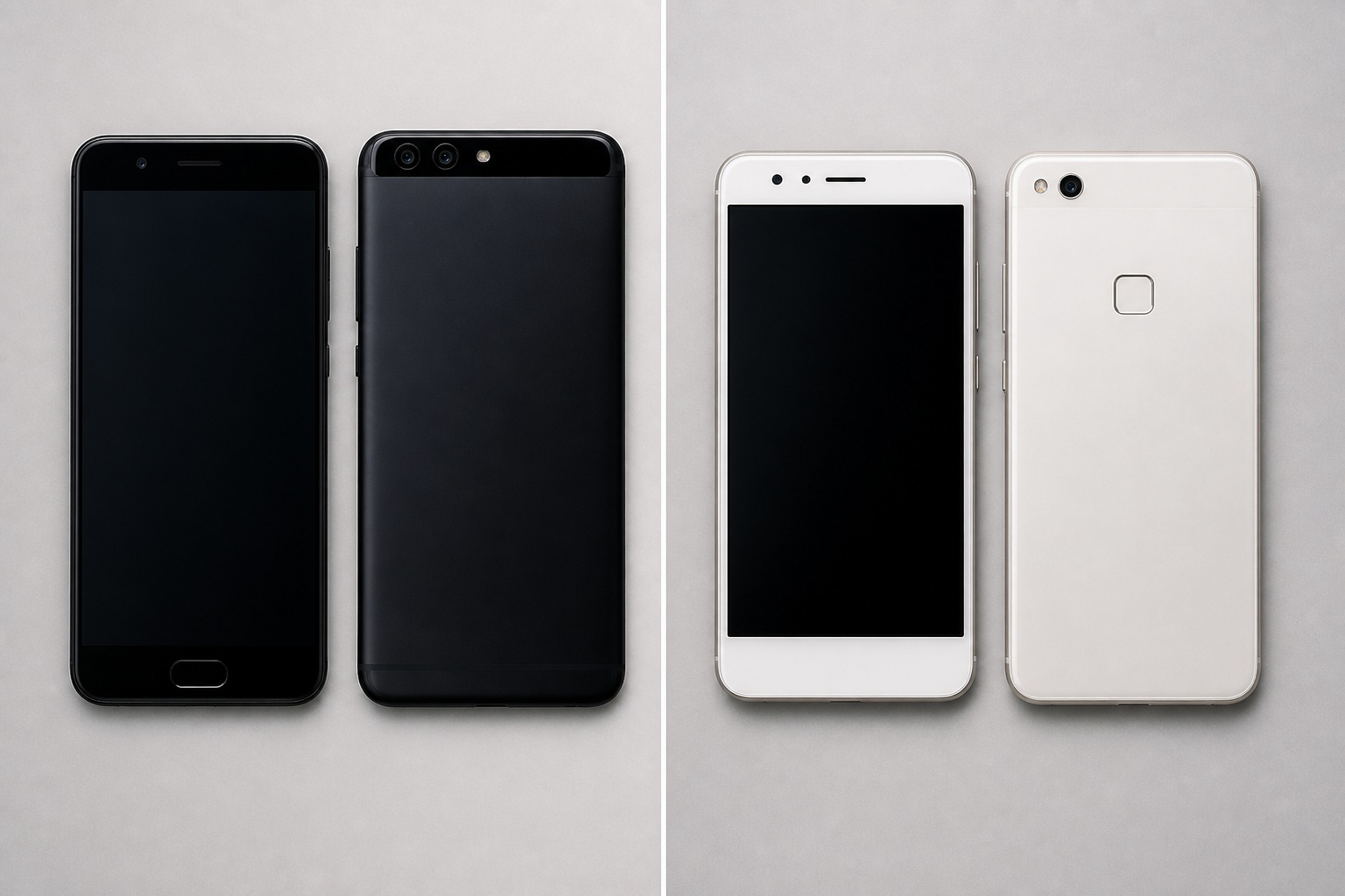 Huawei P10 ir Huawei P10 Lite išmanieji telefonai greta