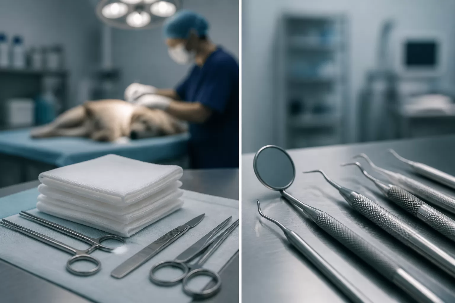 Kastracija ir sterilizacija: chirurginiai įrankiai veterinarinėje klinikoje