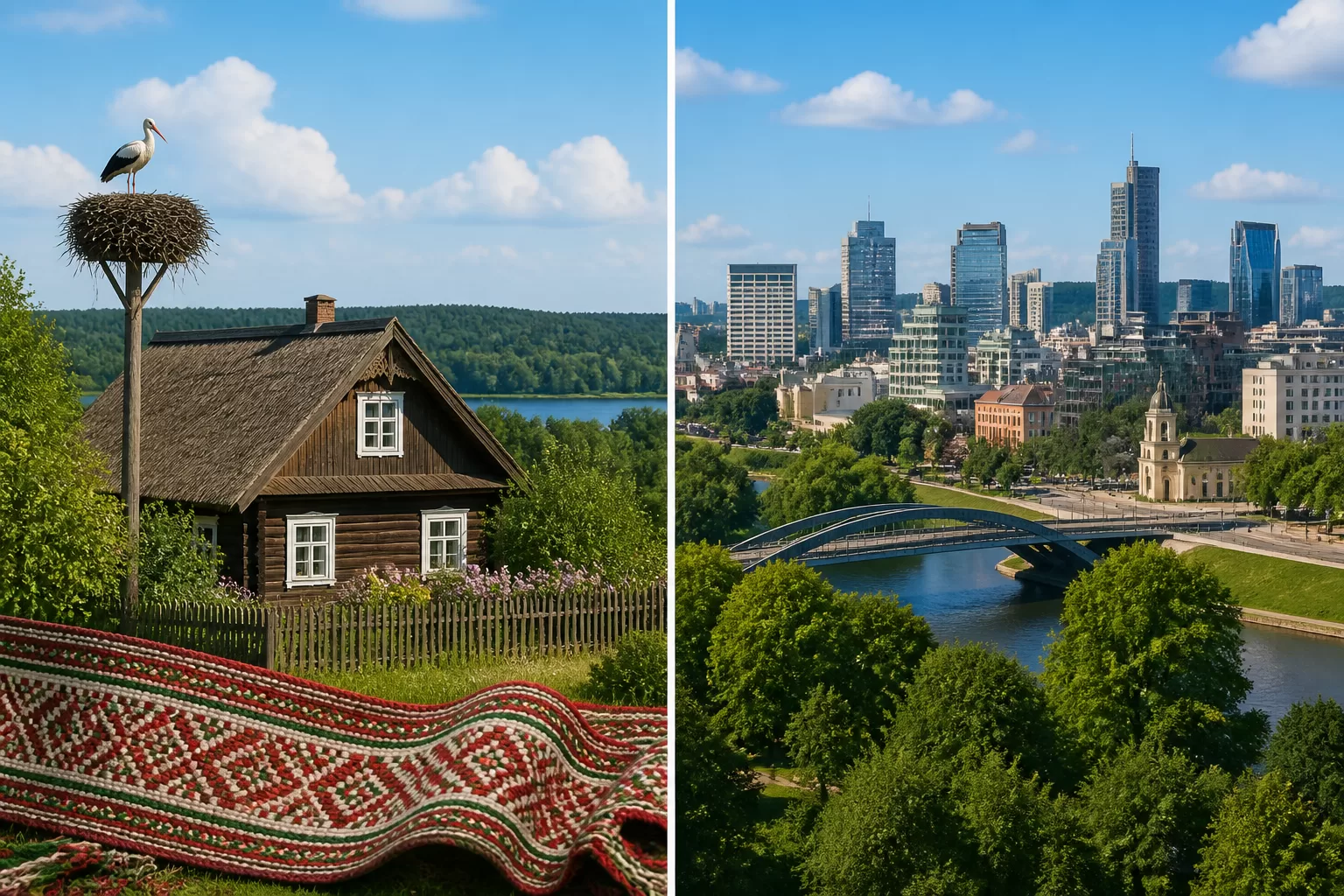 Kuo skiriasi Lietuva nuo kitų šalių: kraštovaizdis, architektūra ir simboliai