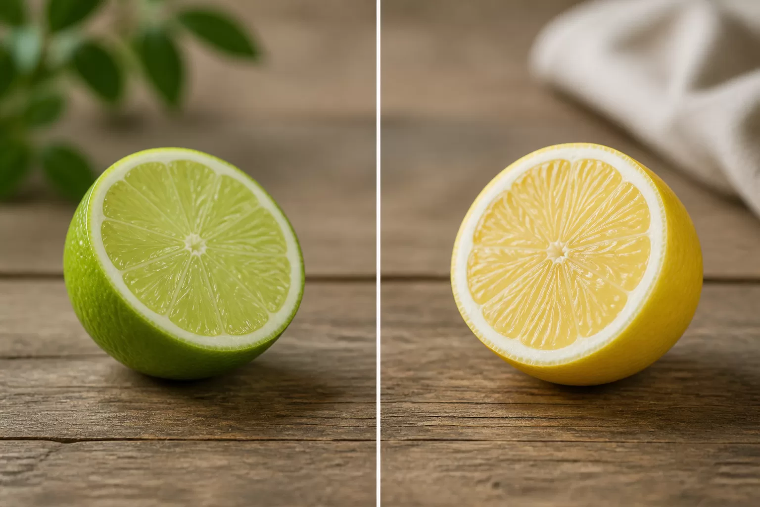 Kuo skiriasi žalia citrina nuo geltonos – žalios ir geltonos citrinos palyginimas